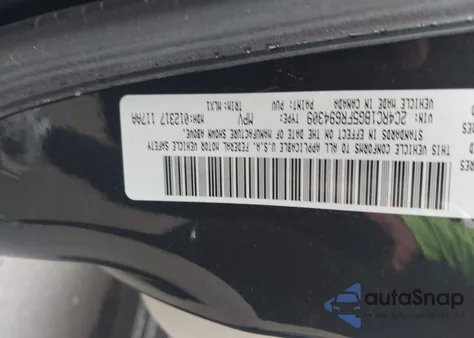 2015 Chrysler Town & Country Touring from USA, damaged, VIN 2C4RC1BG5FR694309
